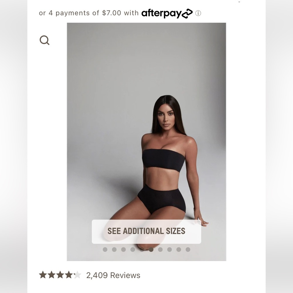 SKIMS- fits everybody bandeau